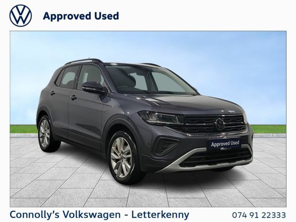 Volkswagen T-Cross SUV, Petrol, 2025, Grey