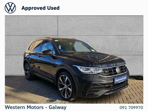 Volkswagen Tiguan SUV, Petrol Plug-in Hybrid, 2023, Black