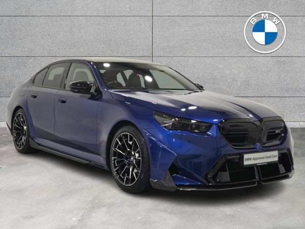 BMW M5 Saloon, Petrol Plug-in Hybrid, 2025, Blue