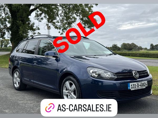 Volkswagen Golf Estate, Petrol, 2013, Blue