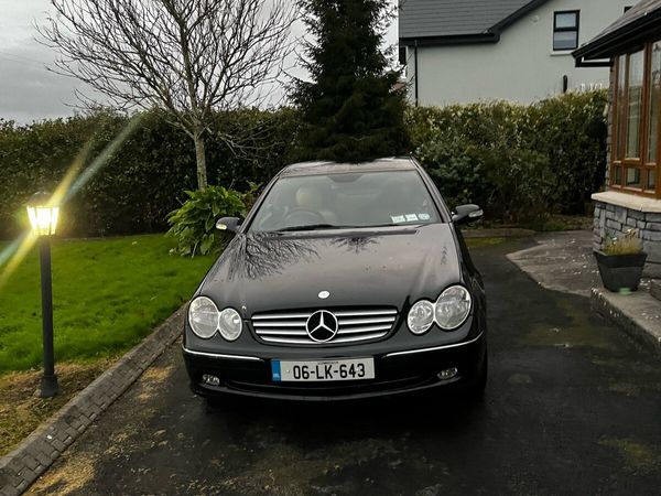 Mercedes-Benz CLK Coupe, Petrol, 2006, Black