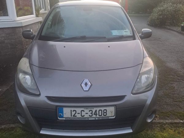 Renault Clio Hatchback, Ethanol Petrol, 2012, Grey