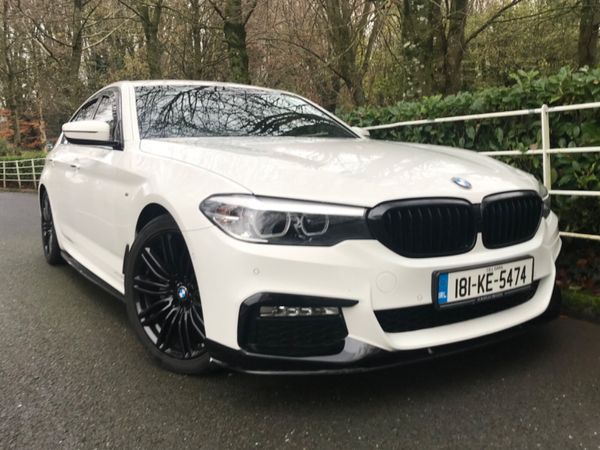 BMW 5-Series Saloon, Diesel, 2018, White