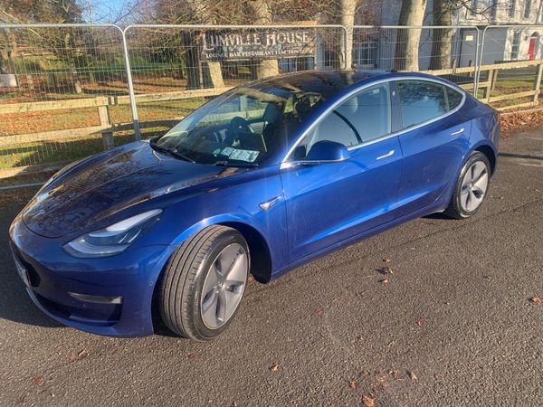 Tesla Model 3 Saloon, Electric, 2020, Blue