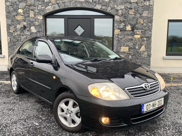 Toyota Corolla Saloon, Petrol, 2007, Black