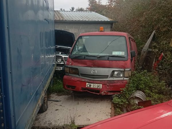 Mazda E2200 Van, Diesel, 1998, Red