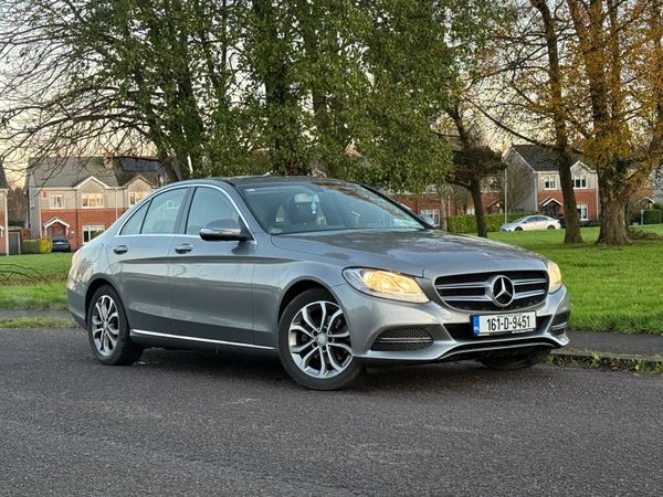 Mercedes-Benz C-Class Saloon, Petrol, 2016, Silver