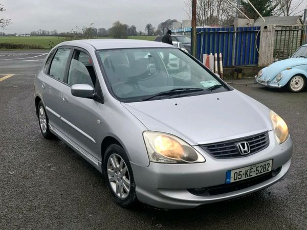 Honda Civic Hatchback, Petrol, 2005, Silver