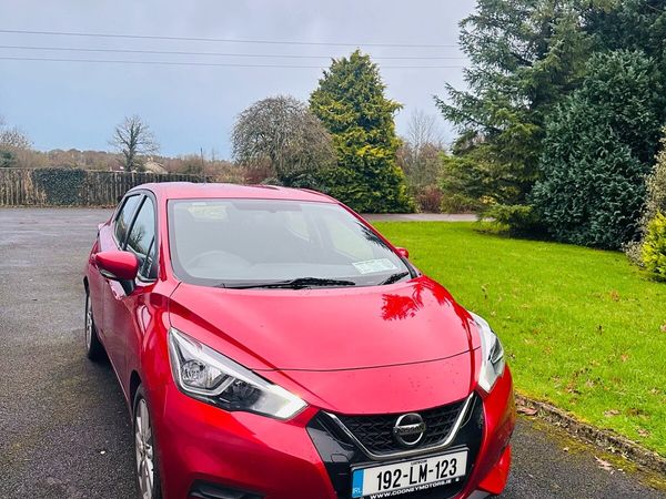 Nissan Micra Hatchback, Petrol, 2019, Red