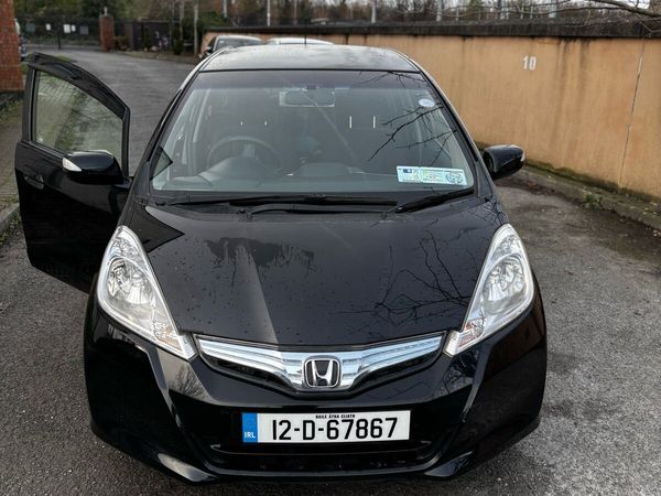 Honda Fit Hatchback, Petrol Hybrid, 2012, Black