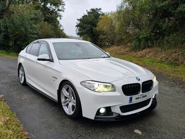 BMW 5-Series Saloon, Diesel, 2016, White
