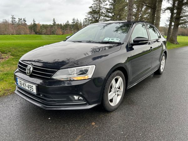 Volkswagen Jetta Saloon, Diesel, 2016, Black