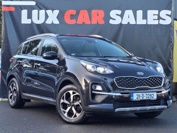 Kia Sportage SUV, Diesel Hybrid, 2021, Black