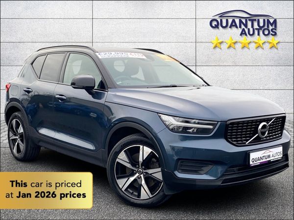 Volvo XC40 SUV, Petrol Plug-in Hybrid, 2021, Blue