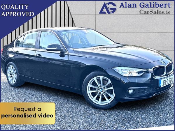 BMW 3-Series Saloon, Diesel, 2016, Black