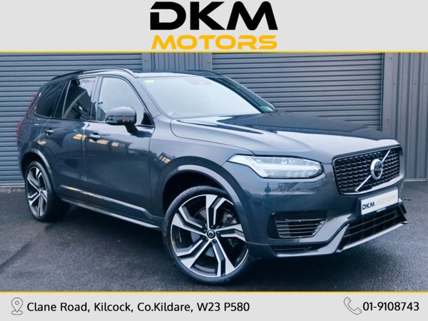 Volvo XC90 Estate, Petrol Plug-in Hybrid, 2021, Grey