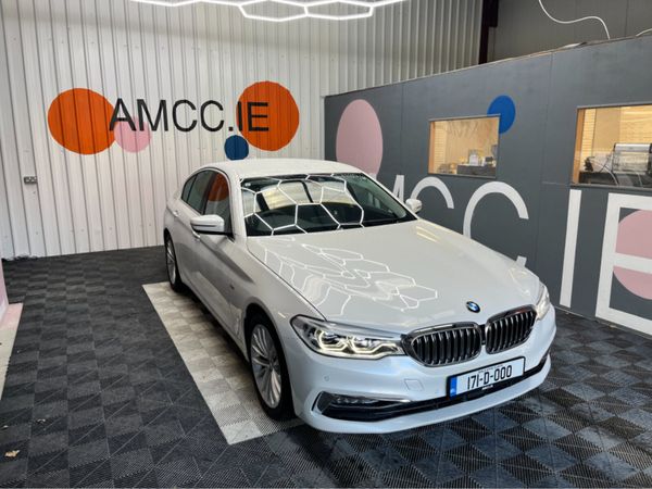 BMW 5-Series Saloon, Diesel, 2017, White