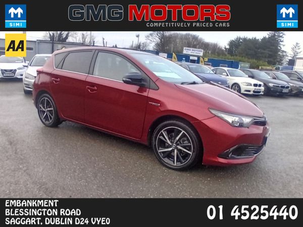 Toyota Auris Estate, Petrol Hybrid, 2018, Red