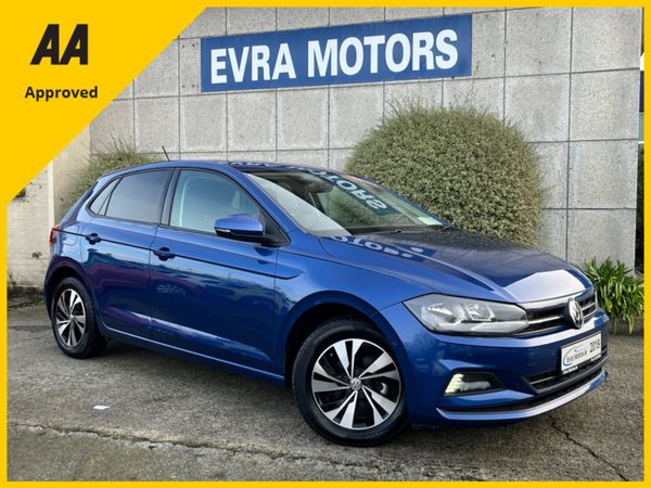 Volkswagen Polo Hatchback, Petrol, 2019, Blue