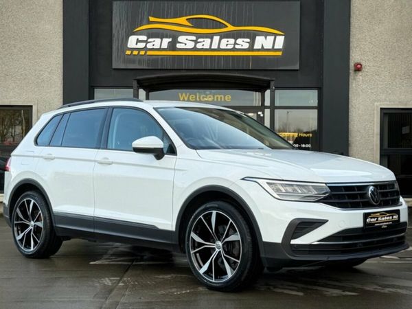 Volkswagen Tiguan SUV, Diesel, 2021, White