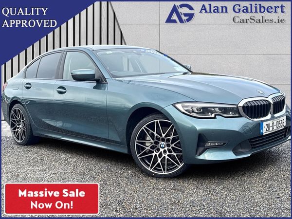 BMW 3-Series Saloon, Petrol Plug-in Hybrid, 2021, Blue