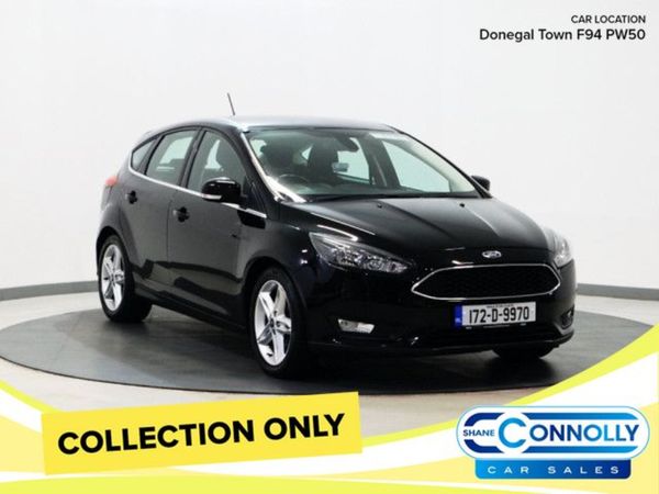Ford Focus Hatchback, Diesel, 2017, Black