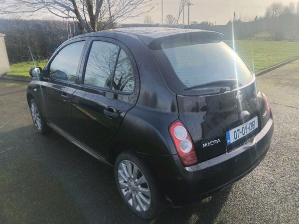 Nissan Micra Hatchback, Petrol, 2007, Black