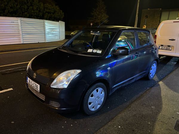 Suzuki Swift Hatchback, Petrol, 2008, Black
