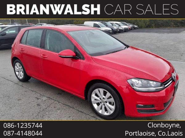 Volkswagen Golf Hatchback, Petrol, 2015, Red