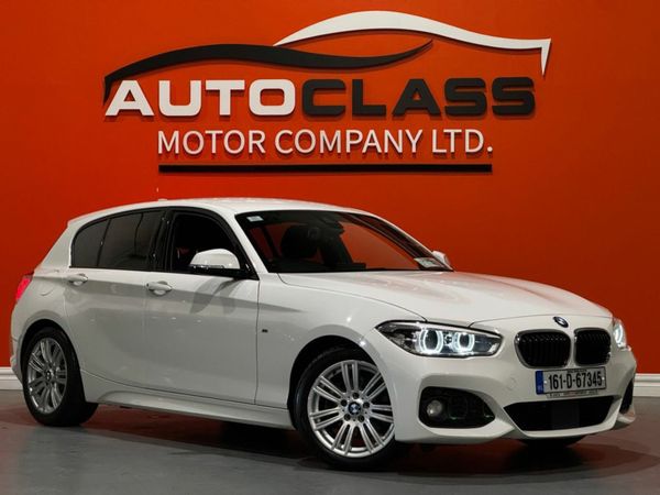 BMW 1-Series Hatchback, Diesel, 2016, White