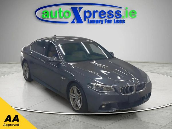 BMW 5-Series Saloon, Diesel, 2016, Grey