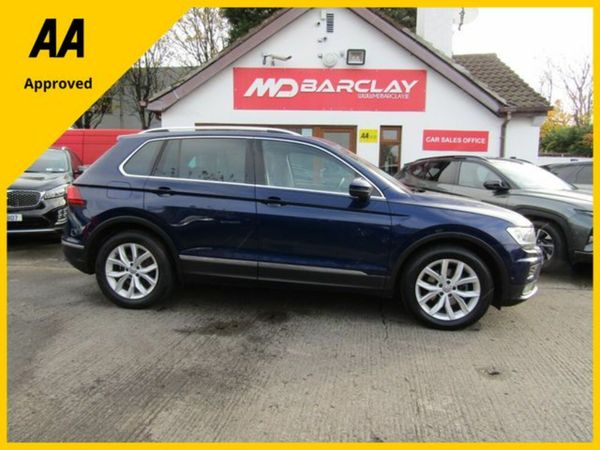 Volkswagen Tiguan Estate, Diesel, 2018, Blue