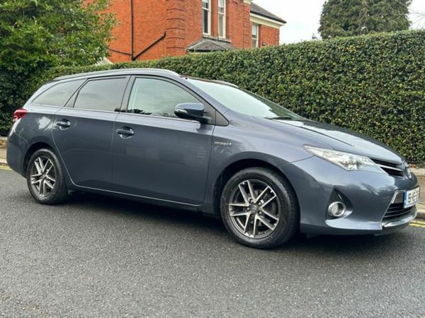 Toyota Auris Estate, Petrol Hybrid, 2015, Blue