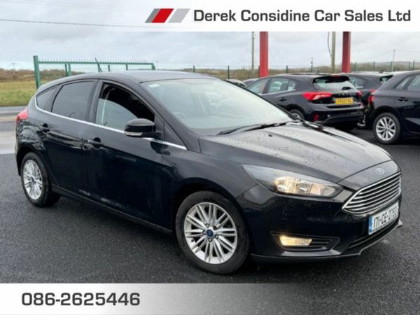 Ford Focus Hatchback, Diesel, 2017, Black