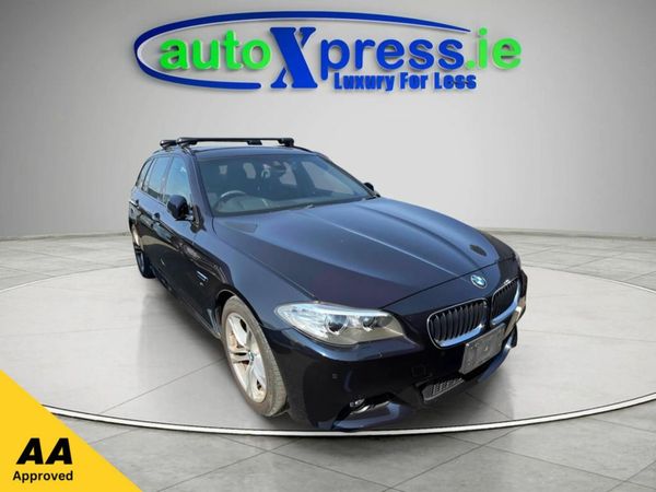 BMW 5-Series Estate, Diesel, 2016, Black