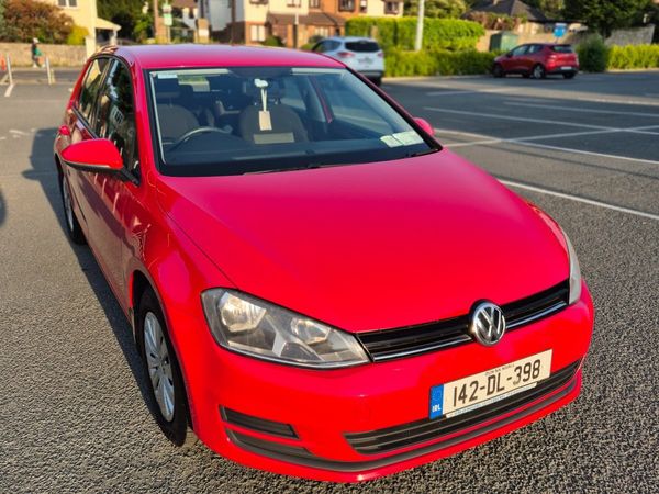 Volkswagen Golf Estate, Petrol, 2014, Red