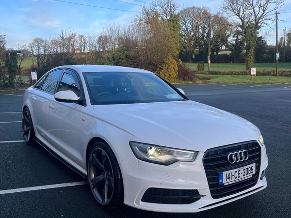 Audi A6 Saloon, Diesel, 2014, White