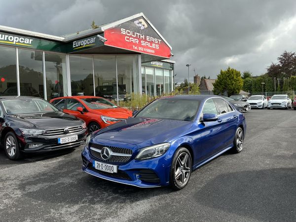 Mercedes-Benz 300 Saloon, Diesel Hybrid, 2021, Blue