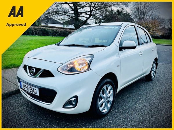 Nissan Micra Hatchback, Petrol, 2016, White