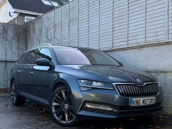 Skoda Superb Estate, Petrol Hybrid, 2021, Grey