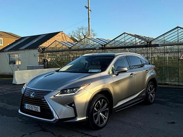 Lexus RX SUV, Petrol Hybrid, 2017, Grey