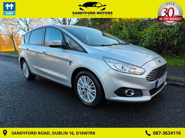 Ford S-Max MPV, Diesel, 2017, Silver