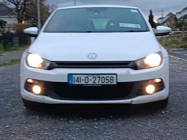 Volkswagen Scirocco Hatchback, Diesel, 2014, White