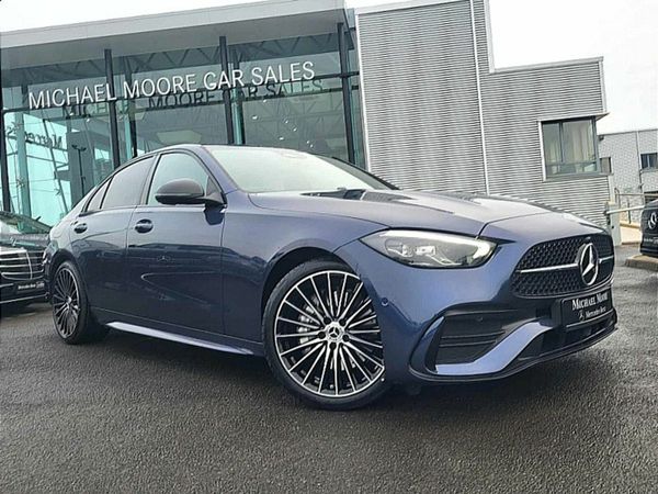 Mercedes-Benz C-Class Saloon, Diesel Hybrid, 2026, Blue