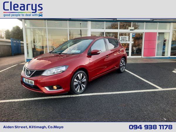 Nissan Pulsar Hatchback, Petrol, 2018, Red
