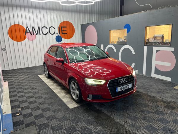 Audi A3 Hatchback, Petrol, 2018, Red