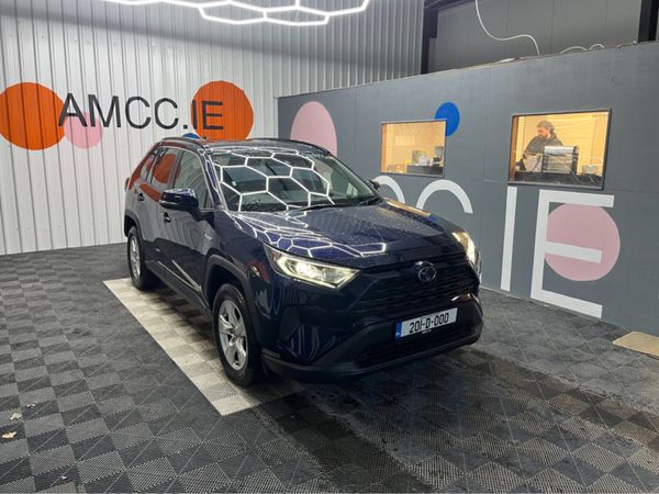 Toyota RAV4 SUV, Petrol Hybrid, 2020, Blue