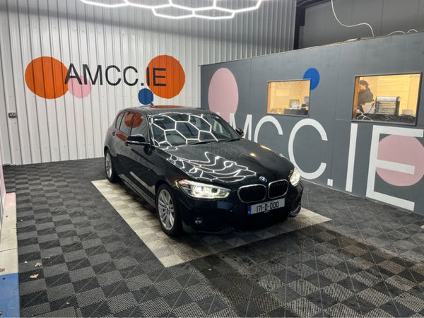BMW 1-Series Hatchback, Diesel, 2017, Black
