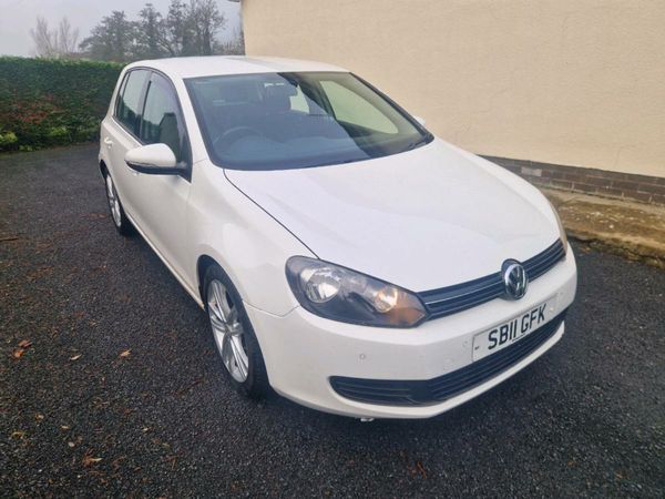 Volkswagen Golf Hatchback, Diesel, 2011, White