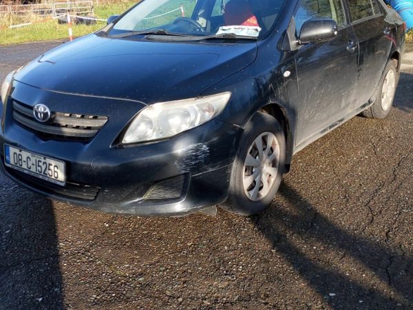 Toyota Corolla Saloon, Diesel, 2008, Black